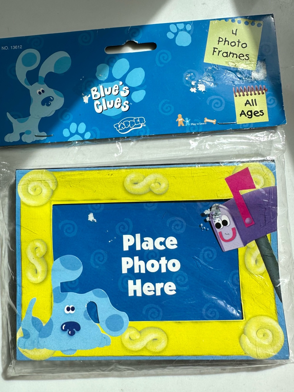 Blue’s Clues Photo Frame Kit Nickelodeon Tara Toy Party Favor New Sealed NWT